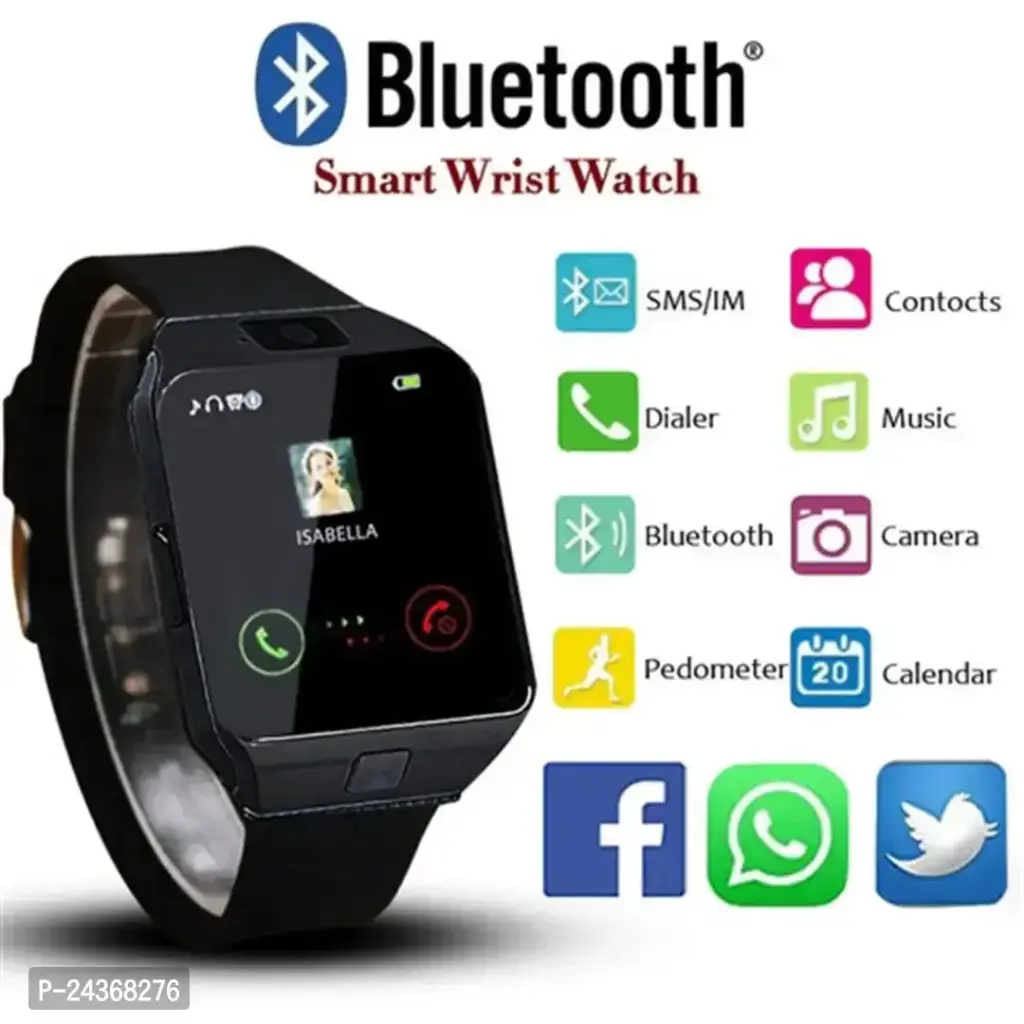 Bluetooth Smartwatch with SIM card , memory card