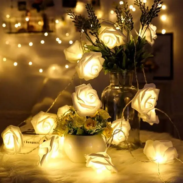 Rose Design Home Decoration Lights for home decorations